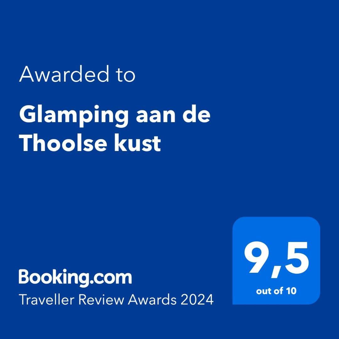 Hotel Glamping Aan De Thoolse Kust à Poortvliet Extérieur photo