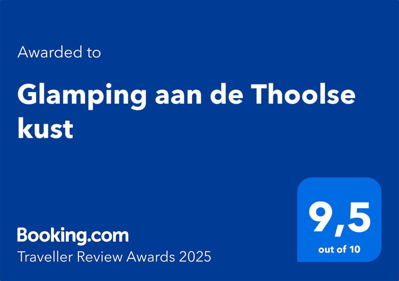 Hotel Glamping Aan De Thoolse Kust à Poortvliet Extérieur photo